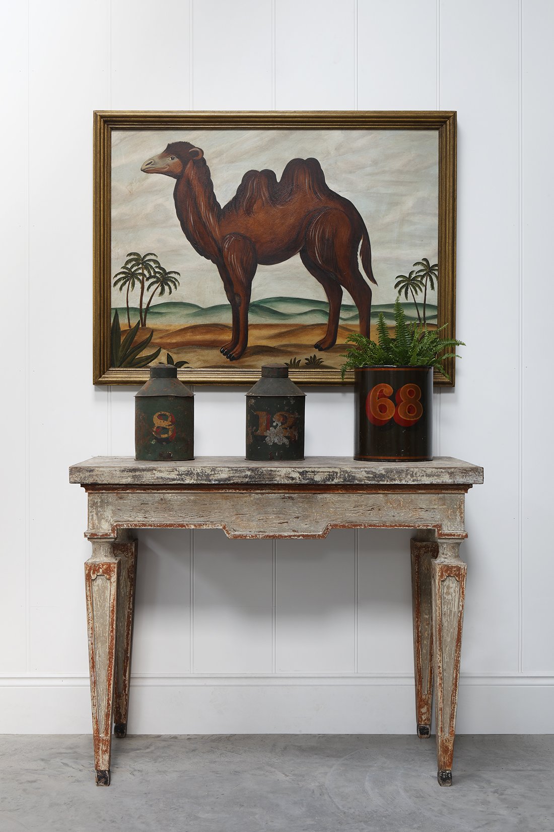 Bactrian Camel Painting - Framed