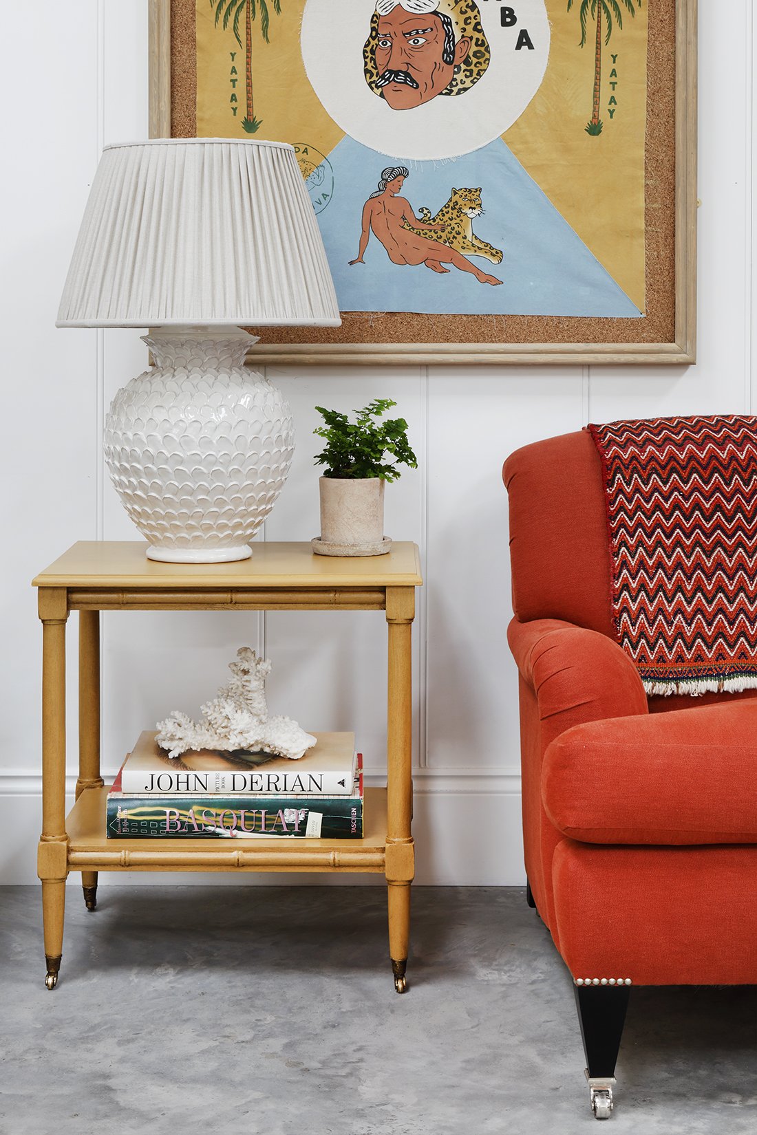 HÁM Leaf Lamp - White Finish
