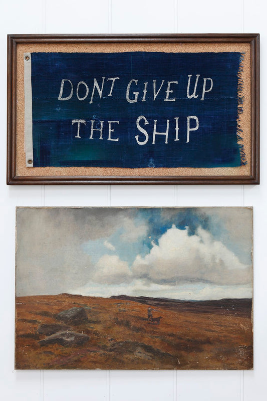Don't Give Up the Ship Flag' - Framed