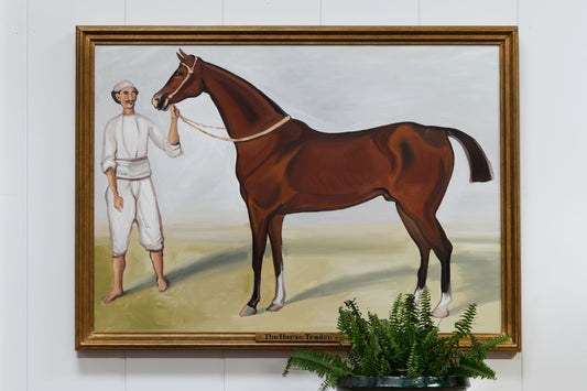"The Horse Trader" - Framed Painting