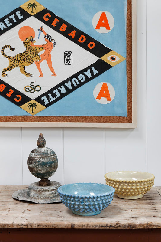 "TACA" Hand-painted Flag Framed