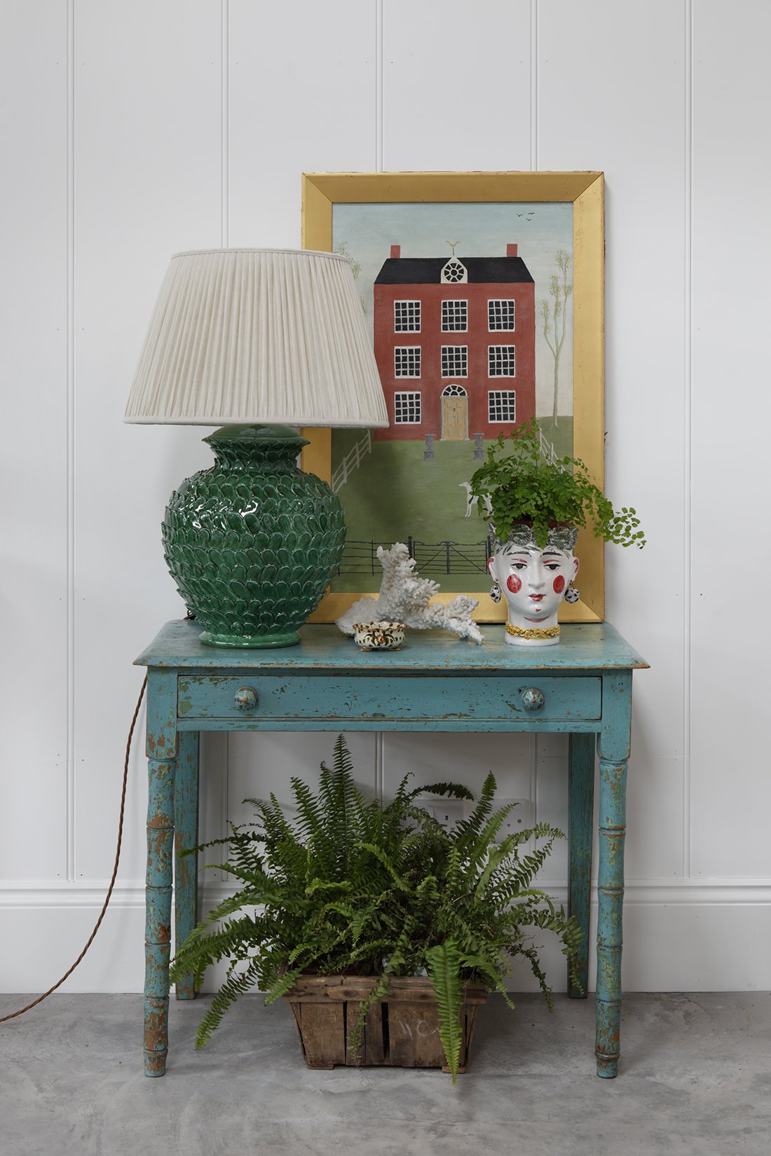 "Turkese" Side Table