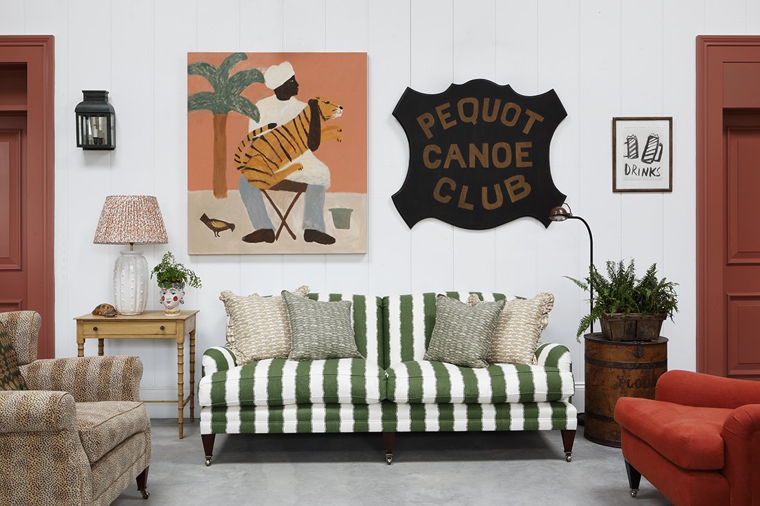 "Pequot Canoe Club" Wooden Sign