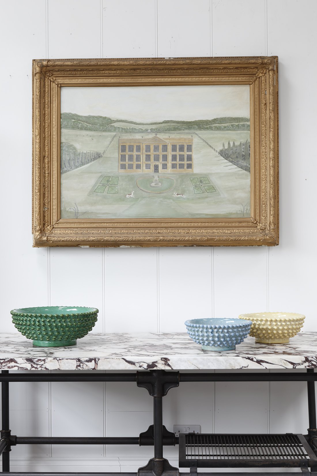 Folk Art Landscape Painting