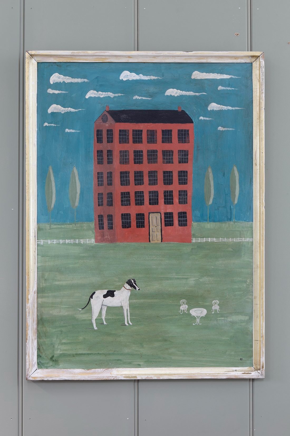 Folk Art Landscape Painting