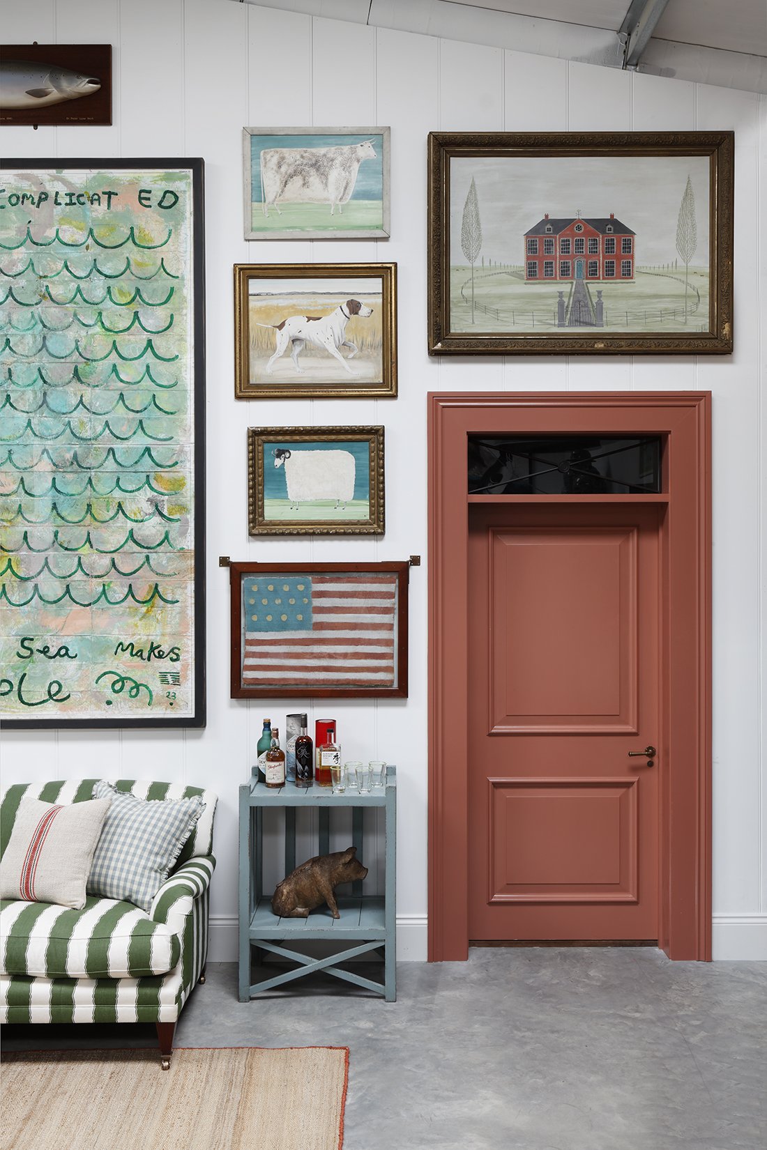 Folk Art American Flag