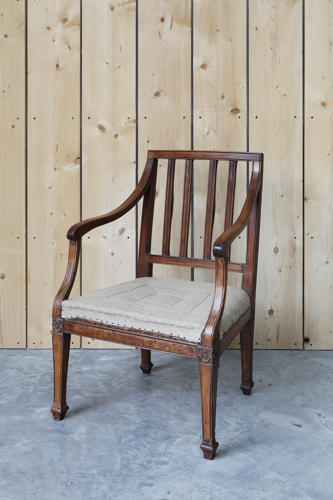 Pair of 19th Century Italian Armchairs
