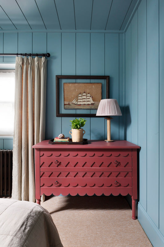 Scalloped Chest of Drawers
