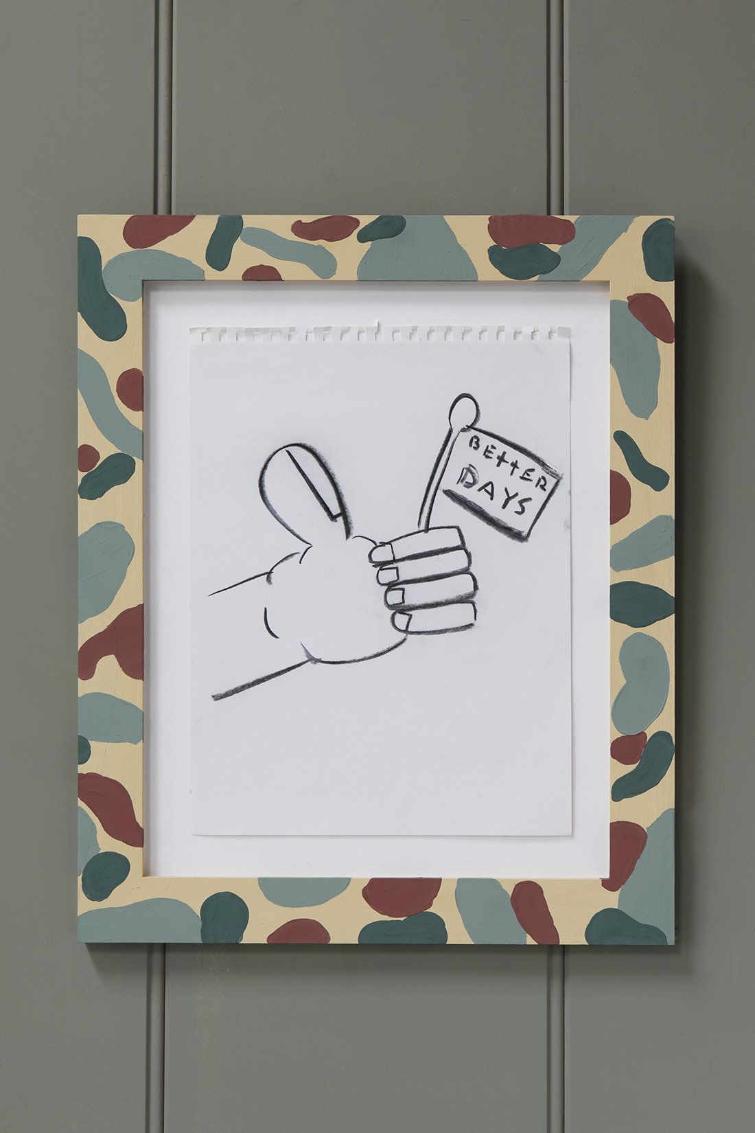 “Better Days” Framed Charcoal Sketch