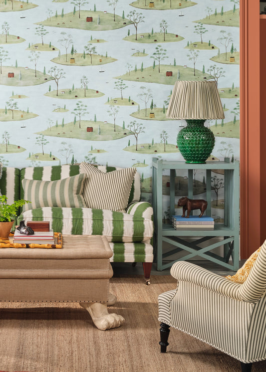 Leaf Lamp - Deep Green Finish