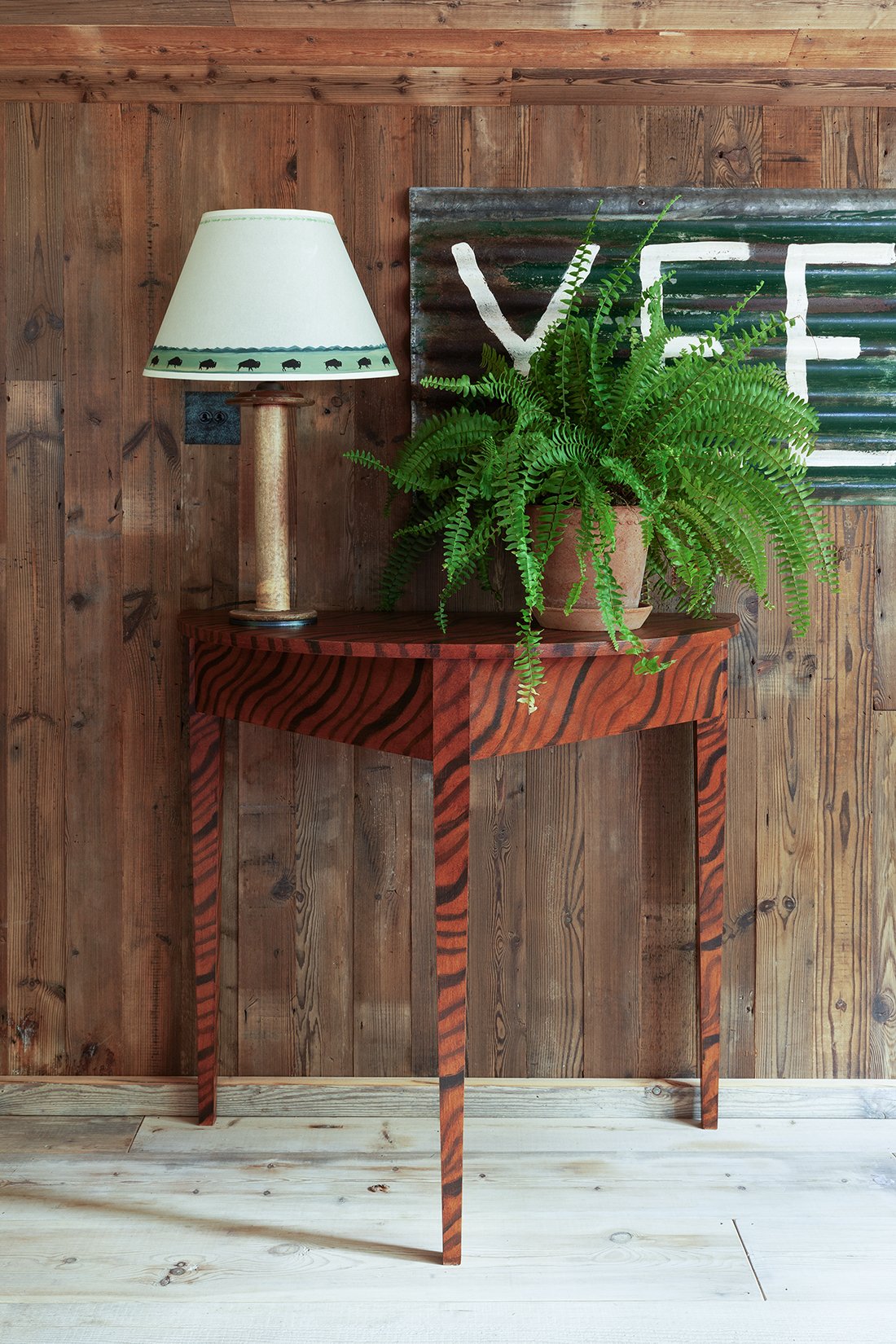 Cowboy Scene Lampshade