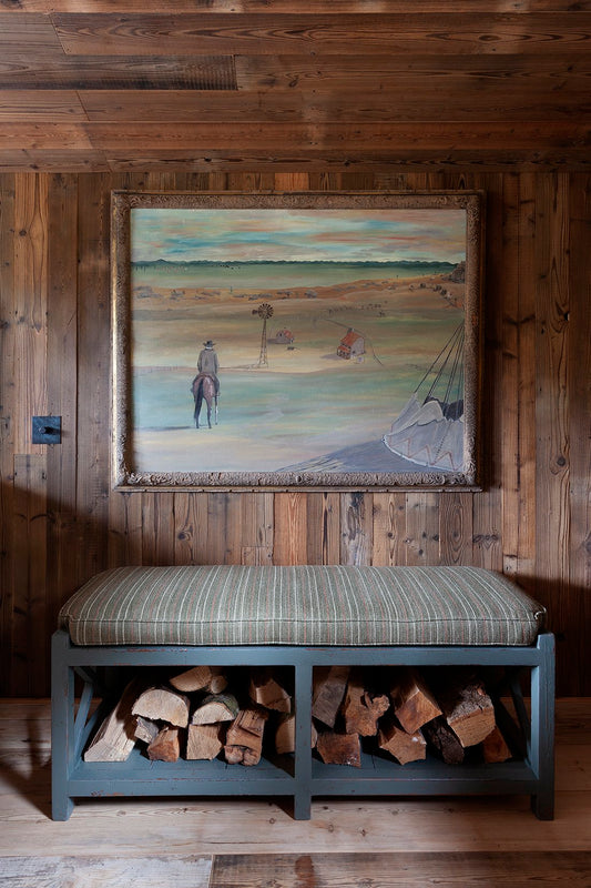 HÁM Whiskey Bench - Smokey Green