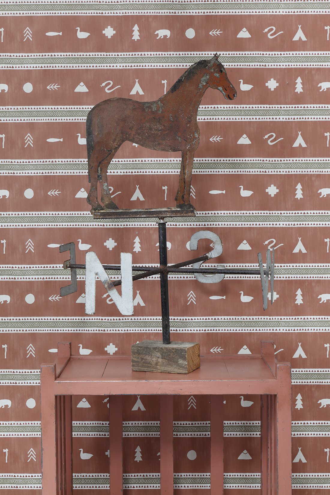 "Giddy Up" Vintage Weathervane