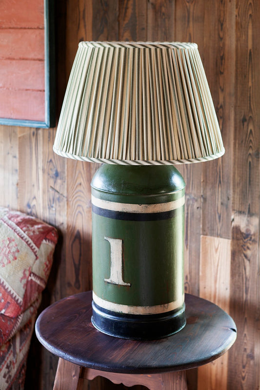 HÁM Green Ticking Lampshade