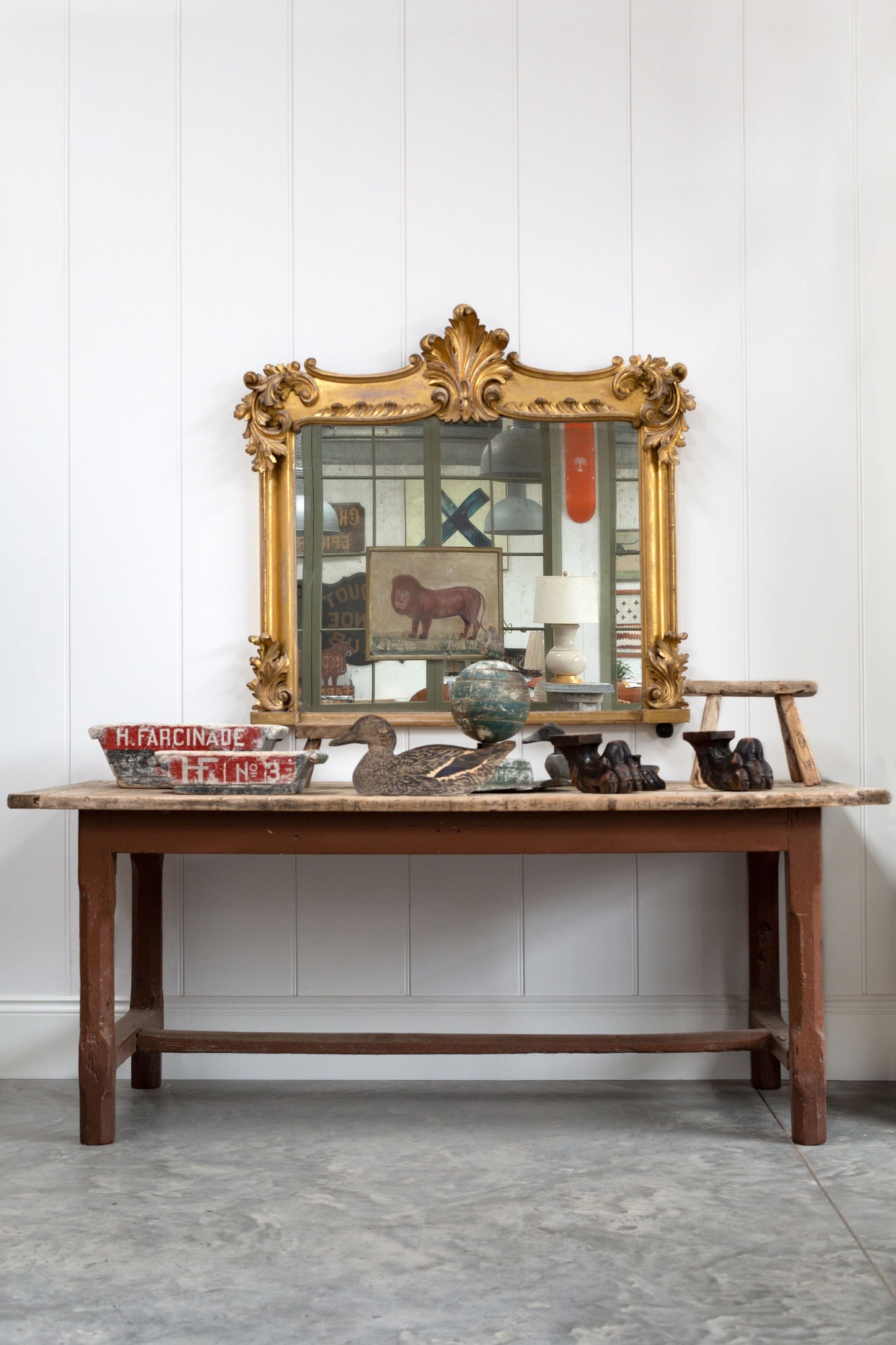 Regency Overmantle Mirror
