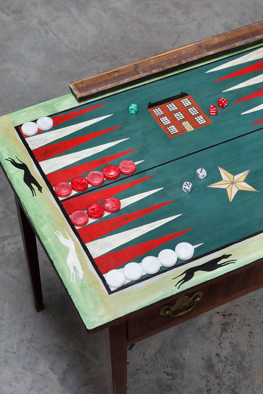 Folky Backgammon Table