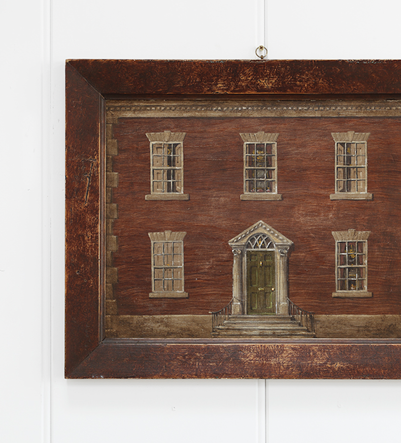 Charming Painting of Georgian Town House