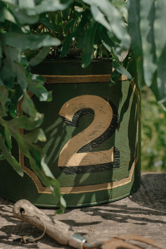 "The Number" Planter