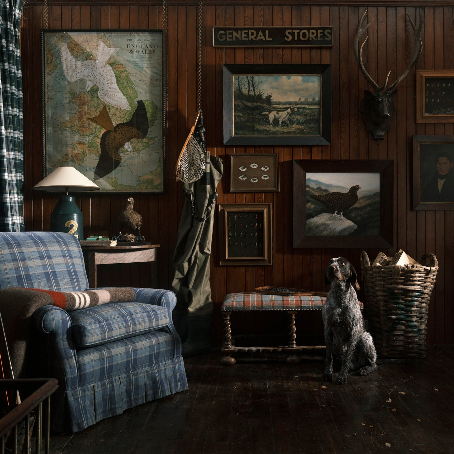 "The Number" Tea Caddy Lamp