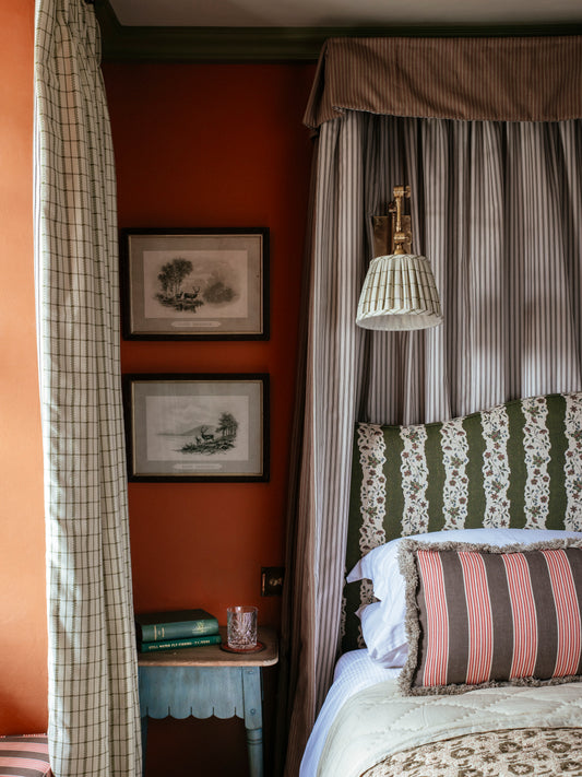 Rufus Table - Folky Lake-House Blue