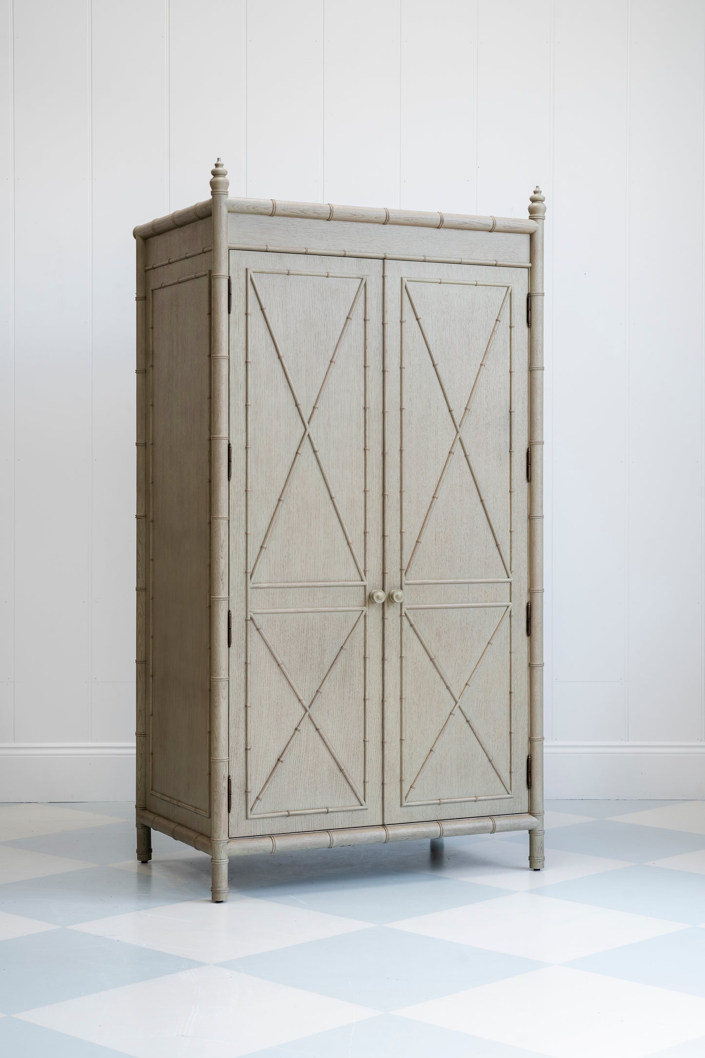 Bamboo Wardrobe - Stone