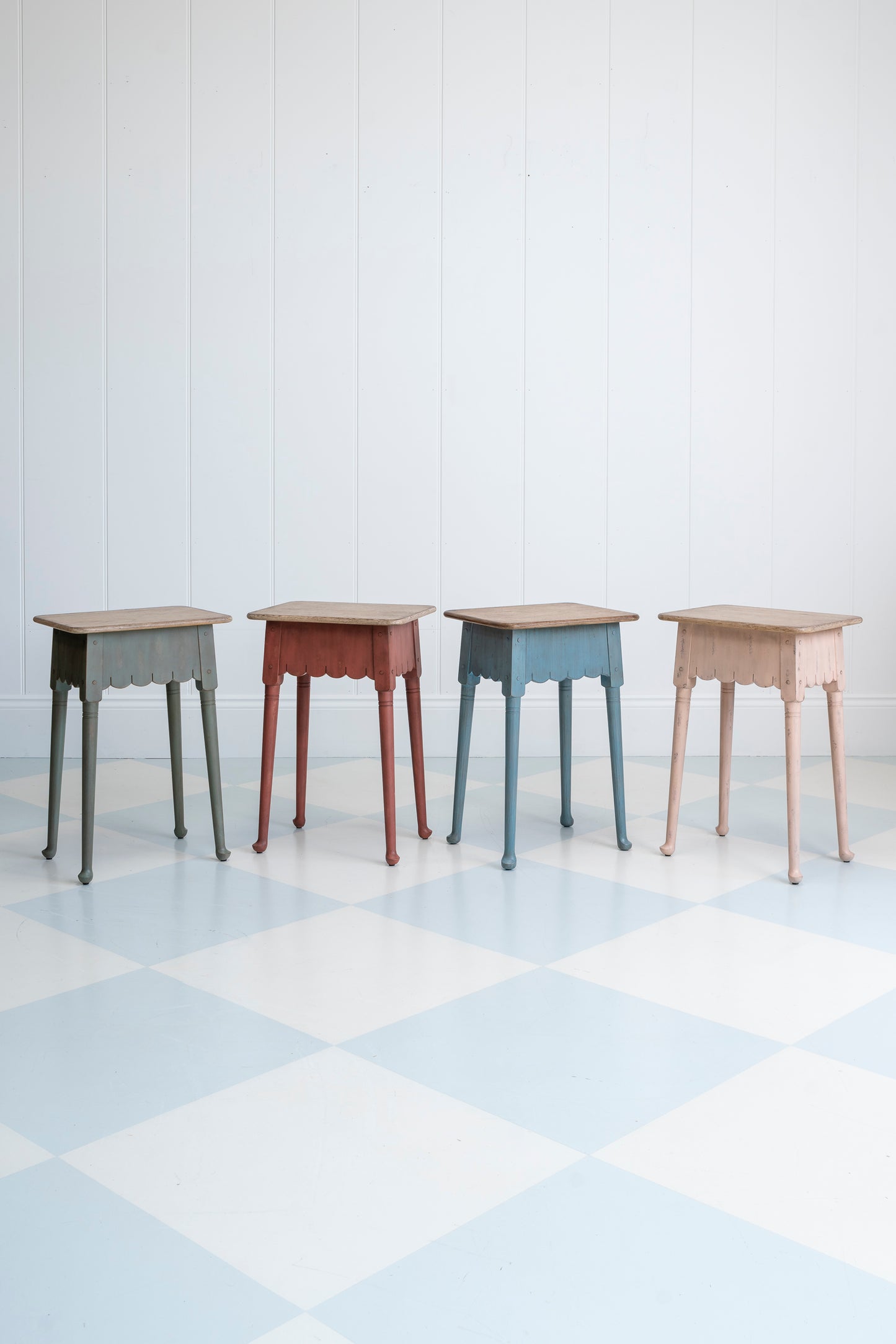 Rufus Table - Folky Lake-House Blue