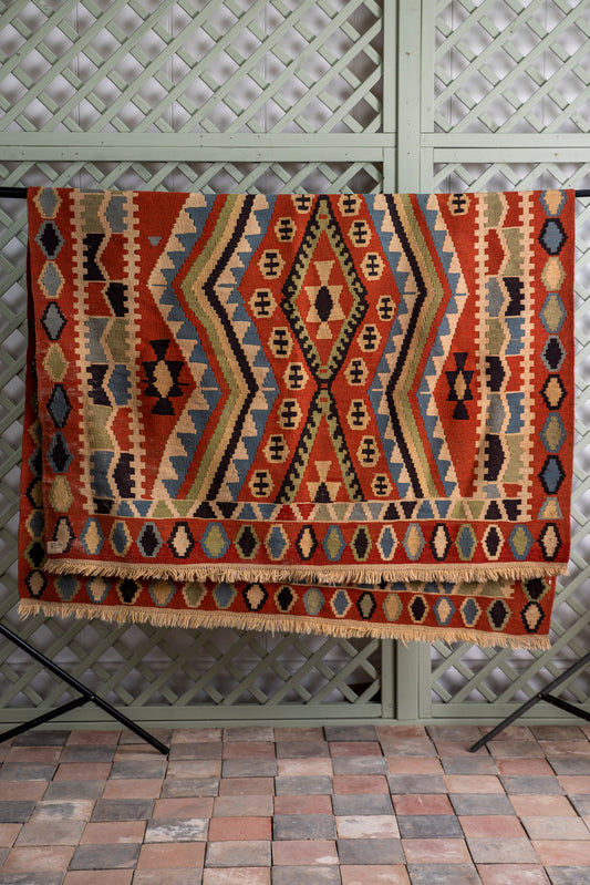 Large Persian Aztec Rug