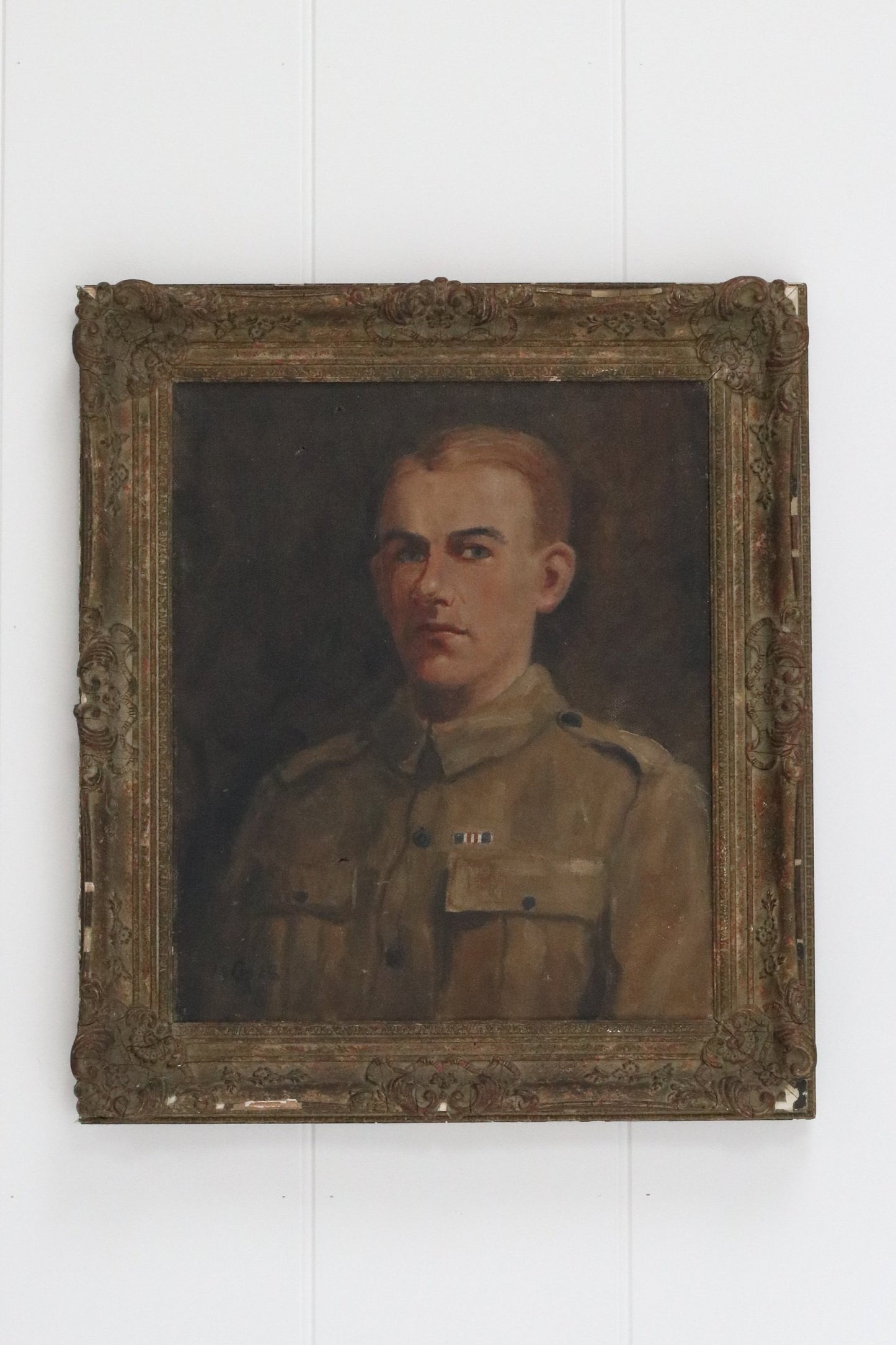 Antique Portrait of a Soldier