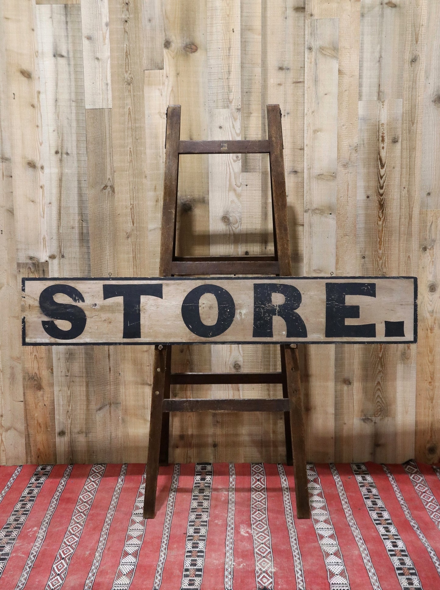 Wooden Store Sign