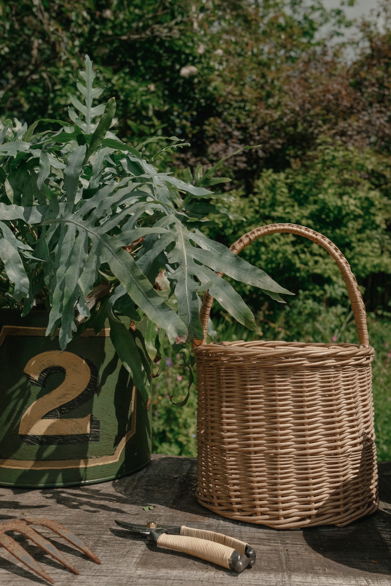 Vintage Wicker Trugs