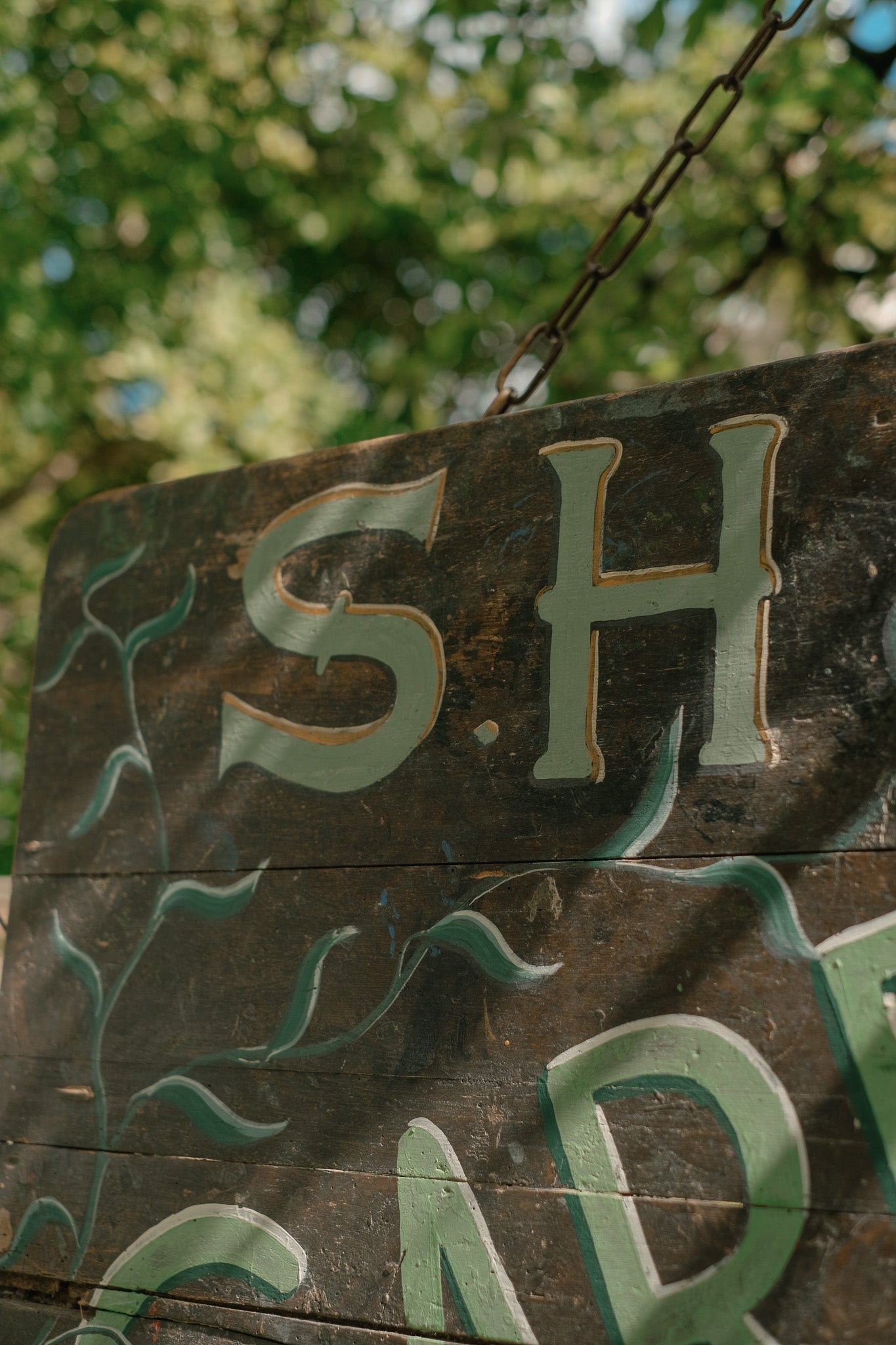 Gardening Club Wooden Sign