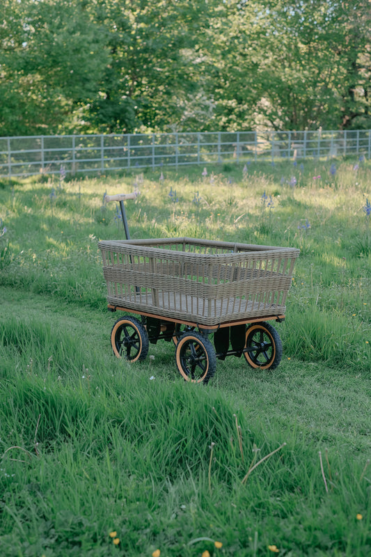 The Wicker Garden Wagon