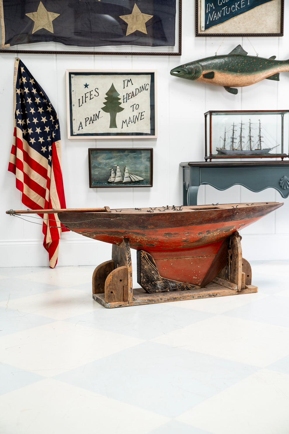 Large Scale Pond Yacht Model – Studio Hám