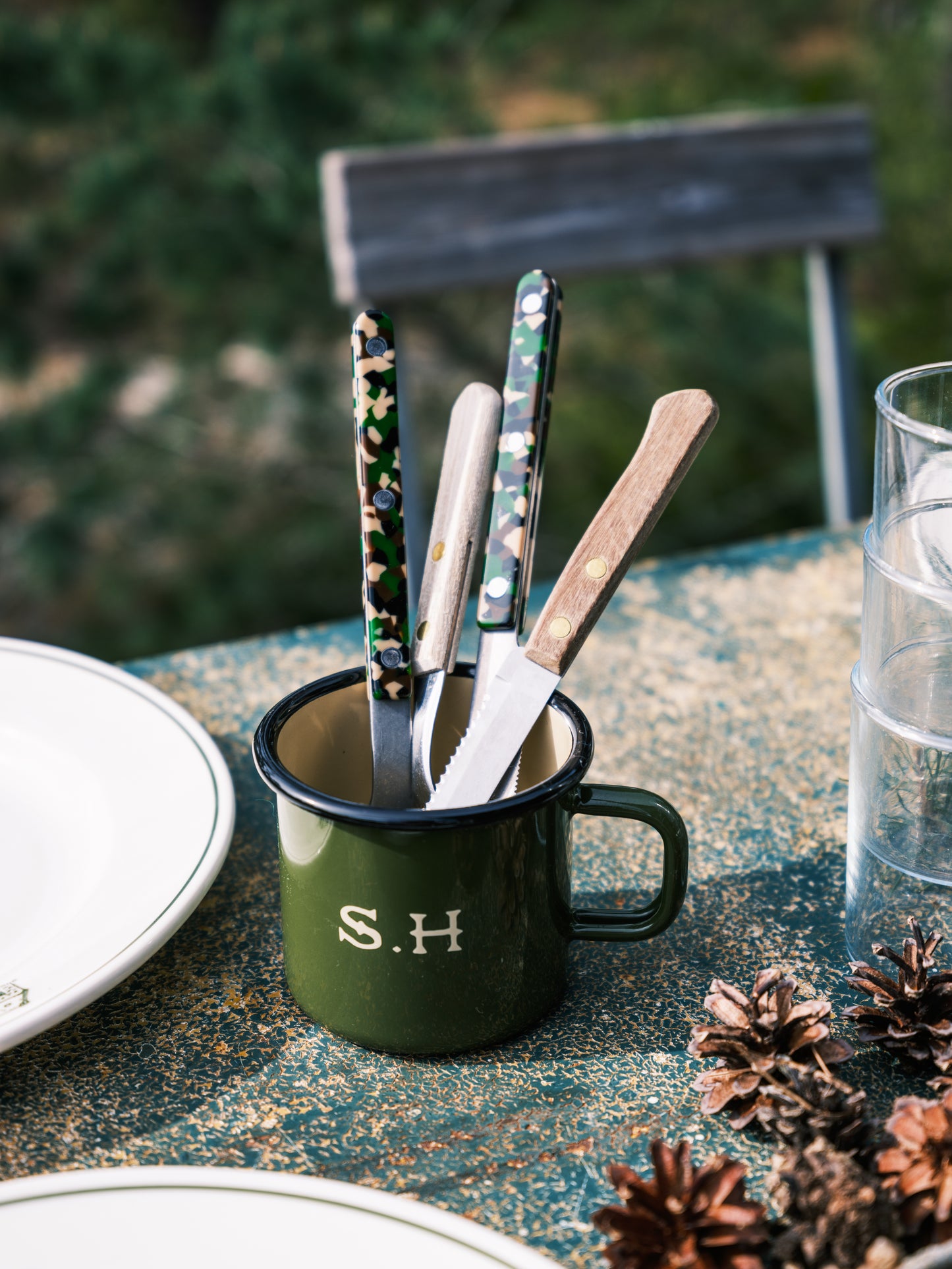 Camo Cutlery Set