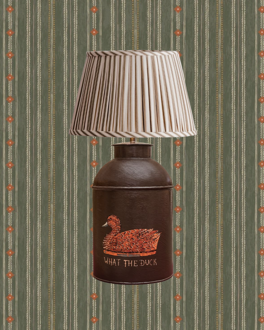 "What the Duck" Tea Caddy Lamp
