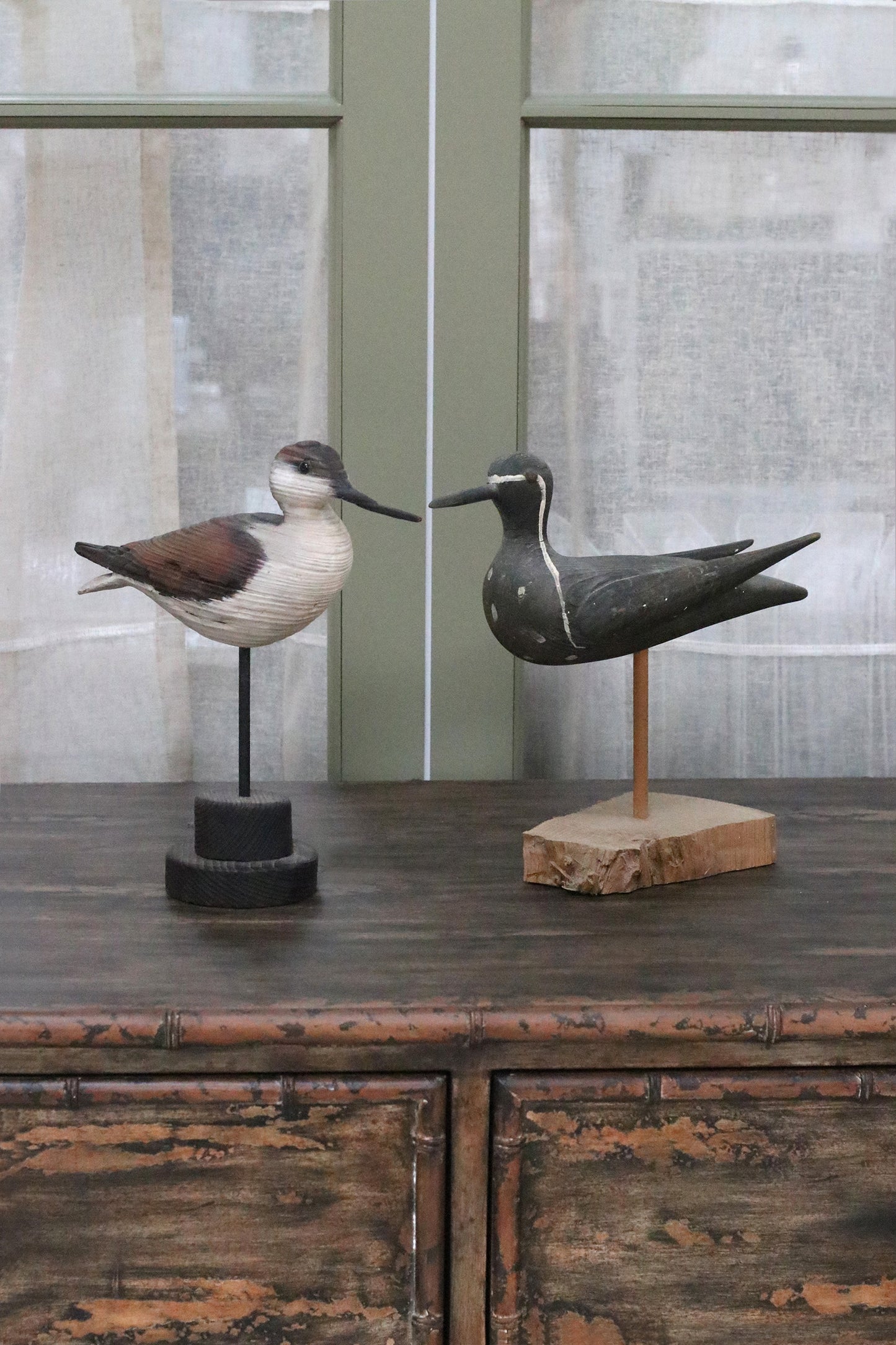 Carved Decoy Shorebird