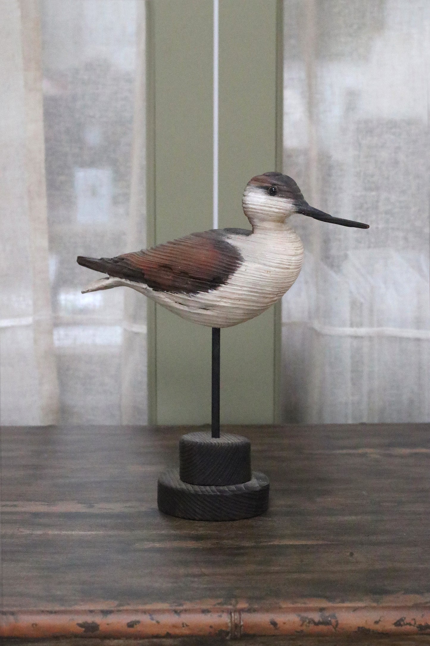 Carved Decoy Shorebird