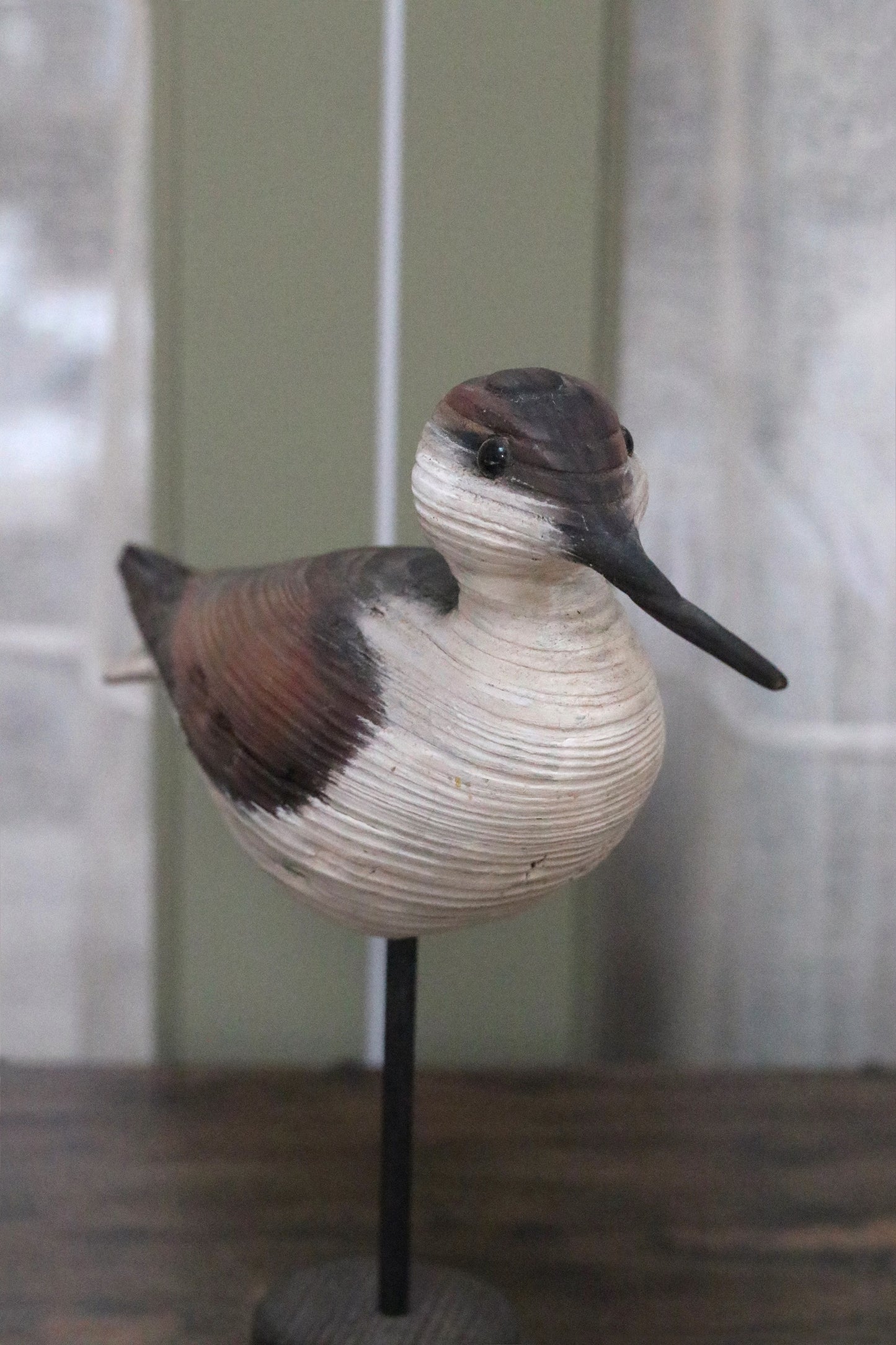 Carved Decoy Shorebird