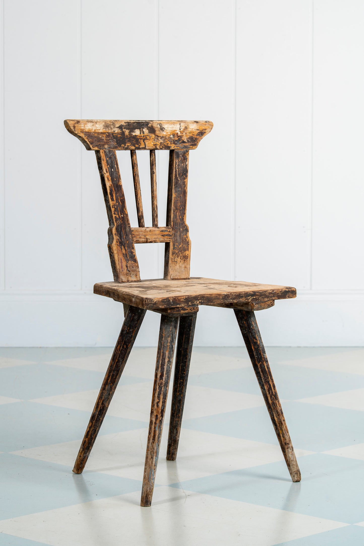 19th Century Swedish Spinners Chair