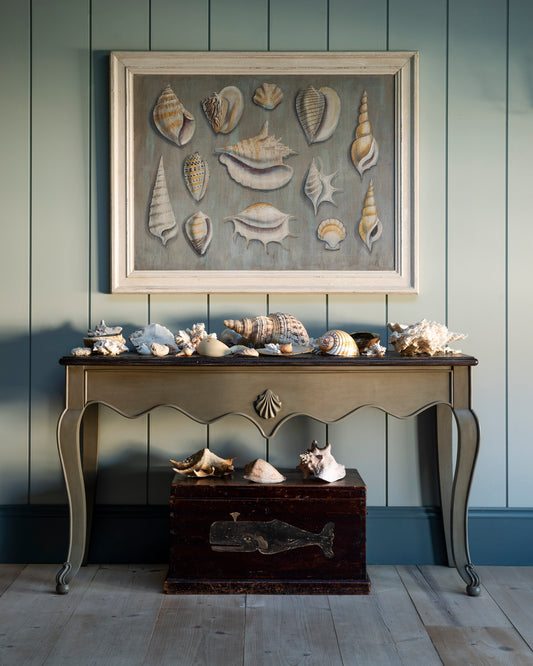 The Shell Console - Antique Khaki