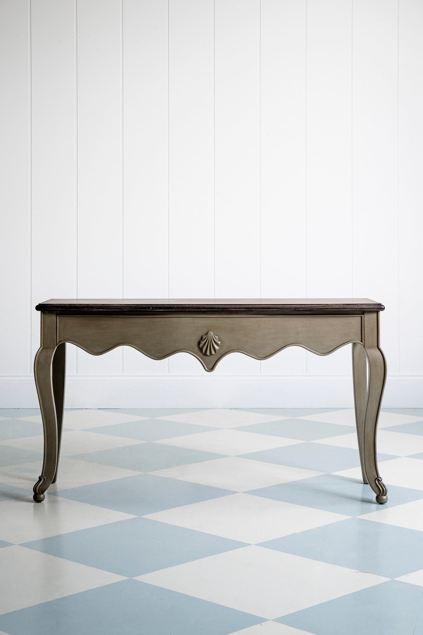 The Shell Console - Antique Khaki