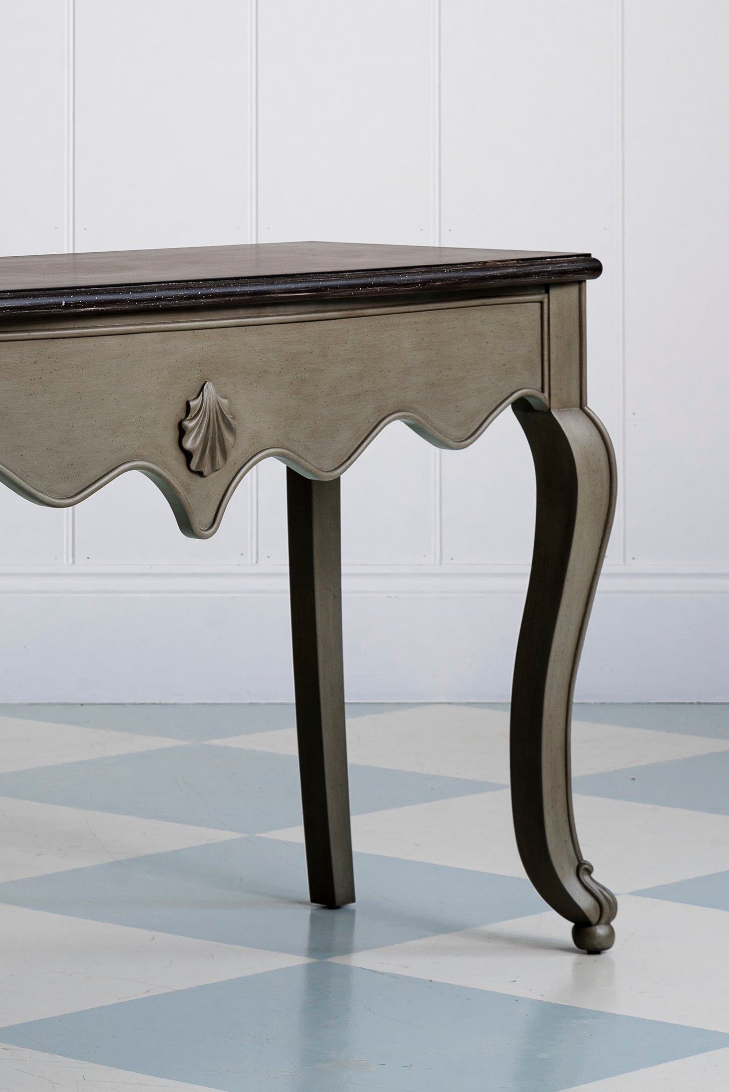 The Shell Console - Antique Khaki