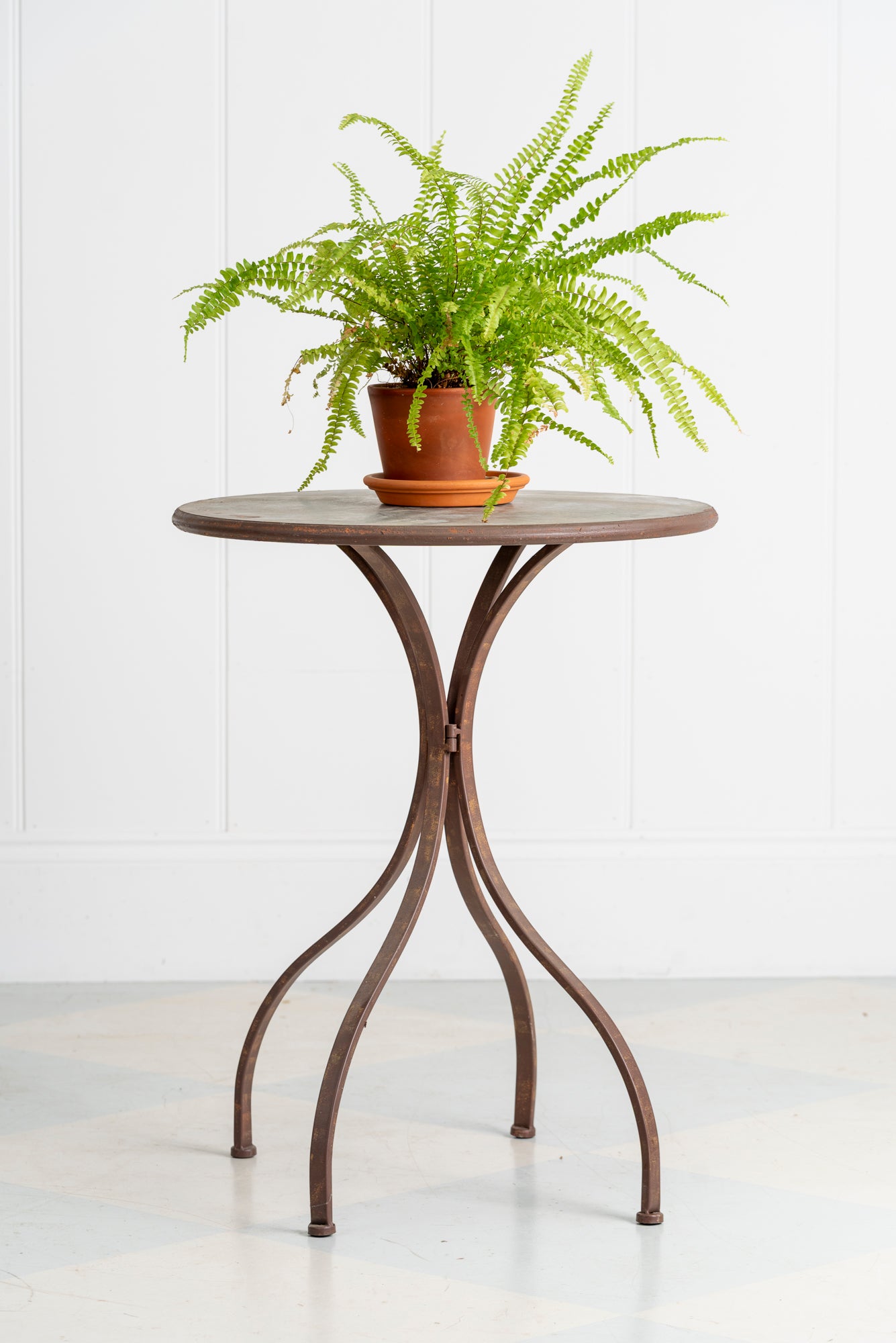 Decorative Metal Side Table