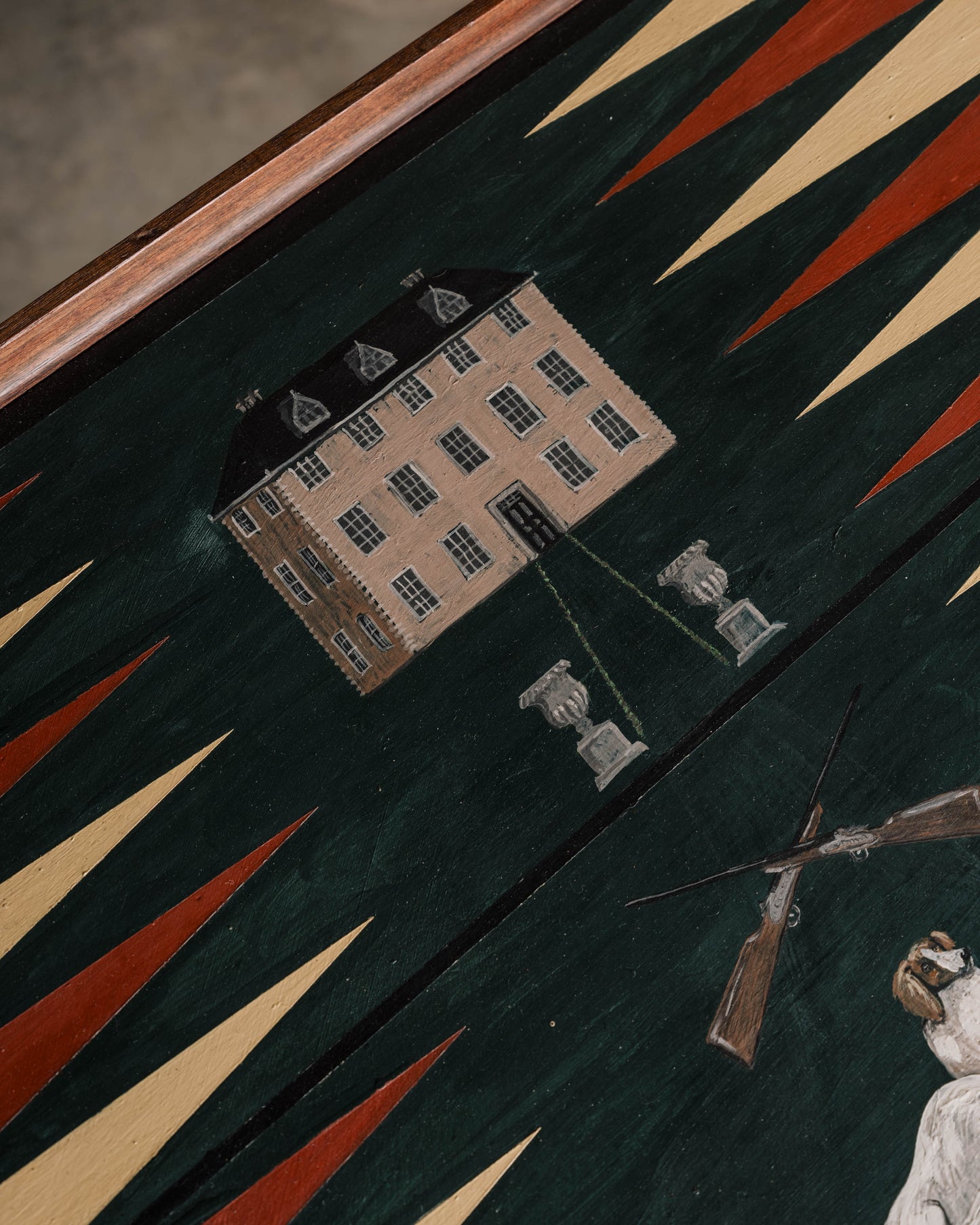The "Gamekeepers" Backgammon Table