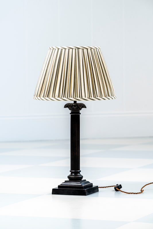 The Palm Column Lamp - Bronze Black