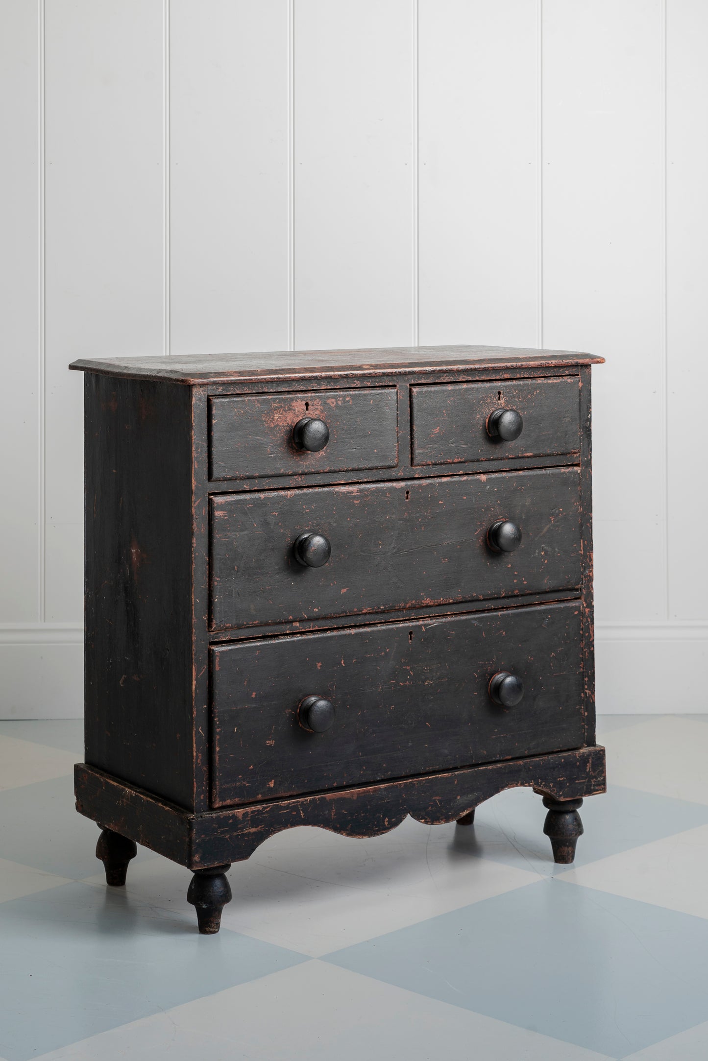 Antique Painted Chest of Drawers