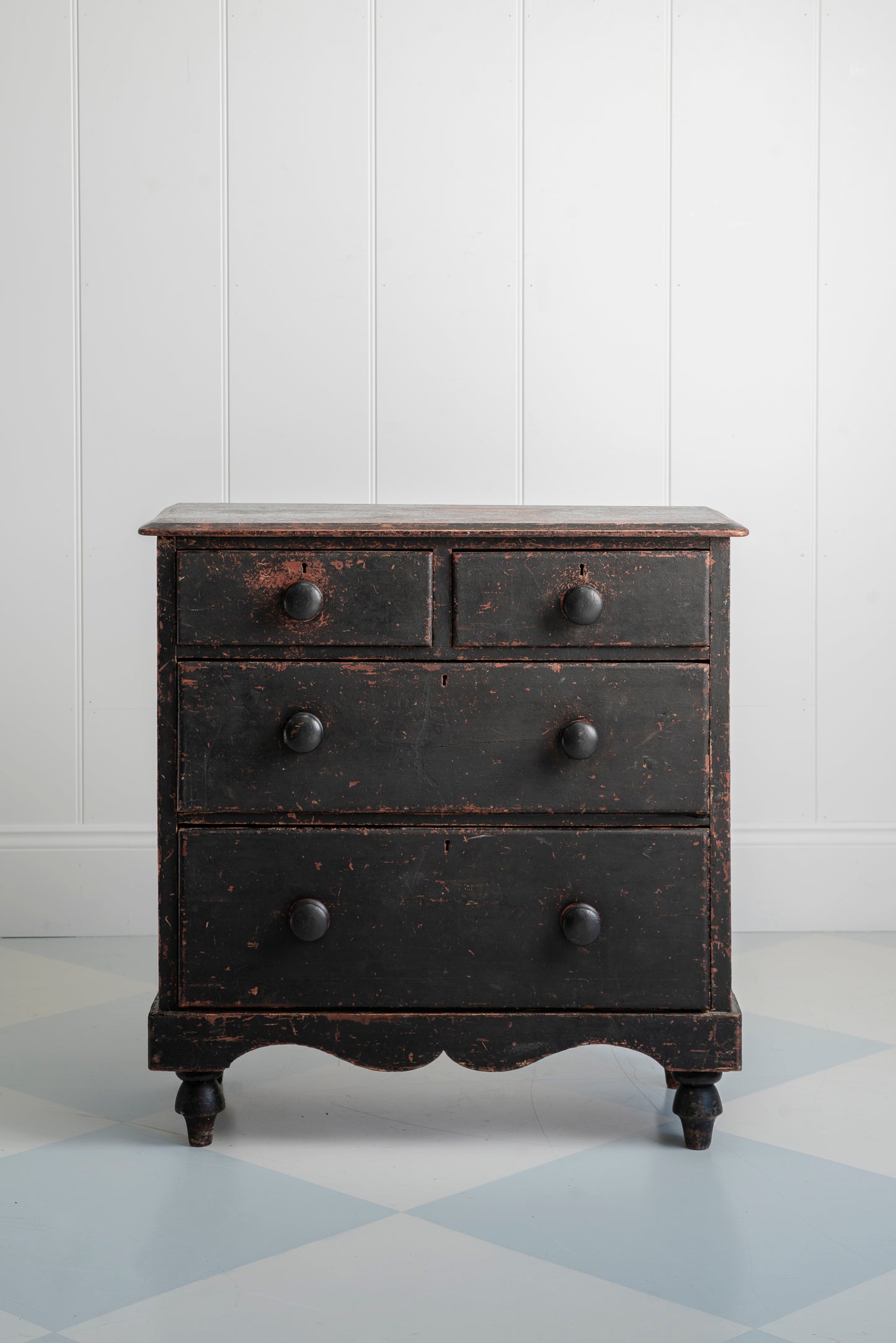 Antique Painted Chest of Drawers