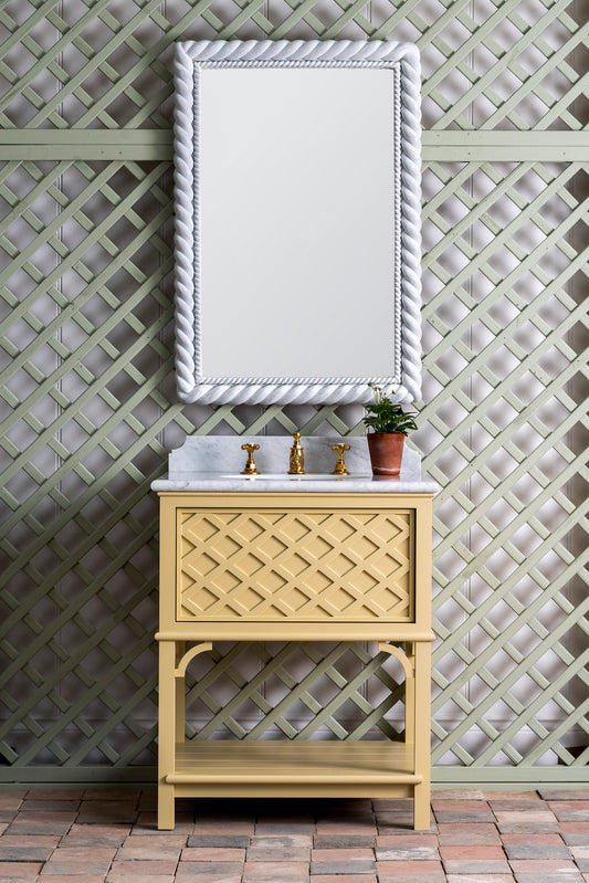 The Rockland Mirror - Plaster White