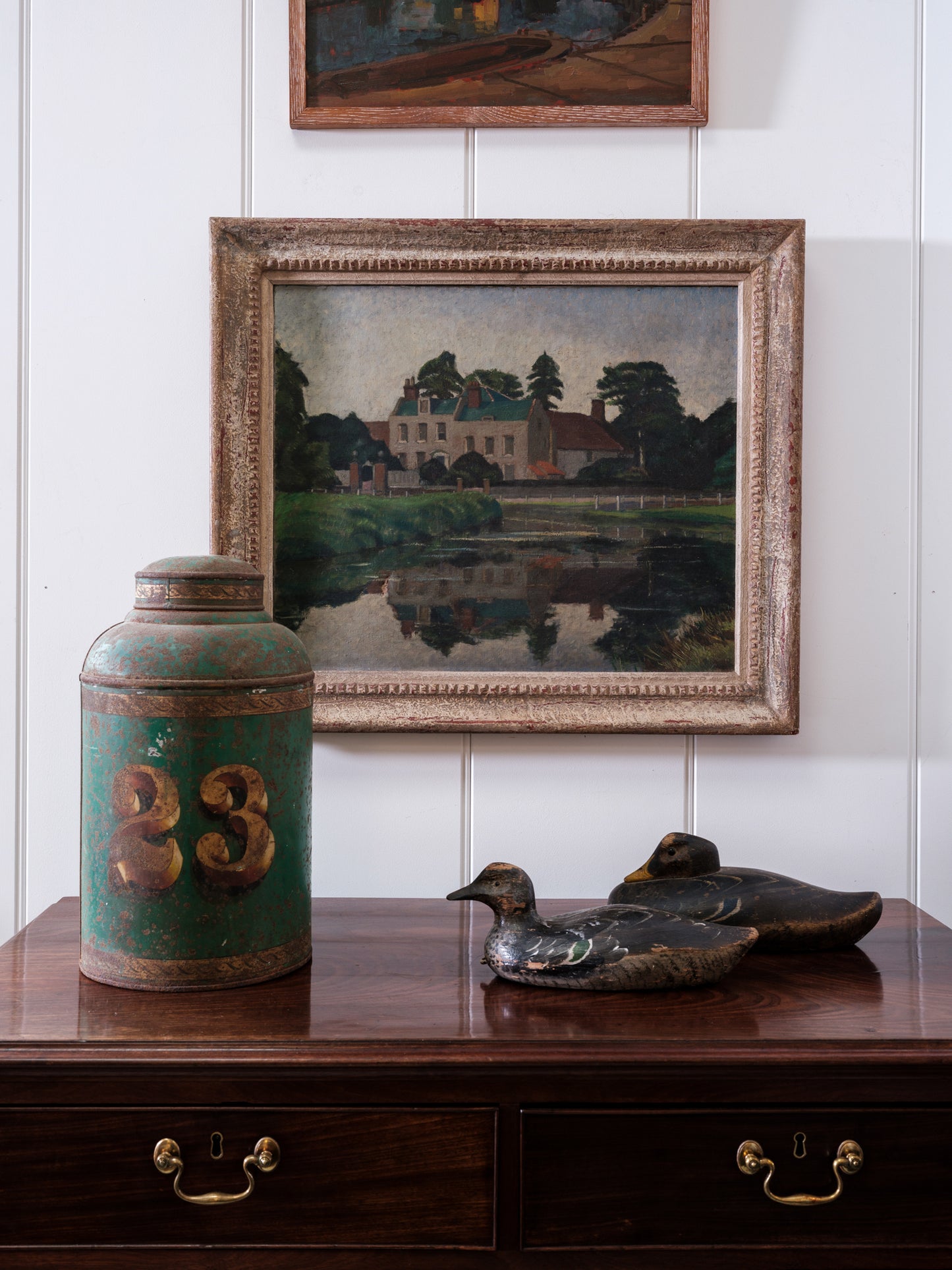 "The House by the Estuary" Painting