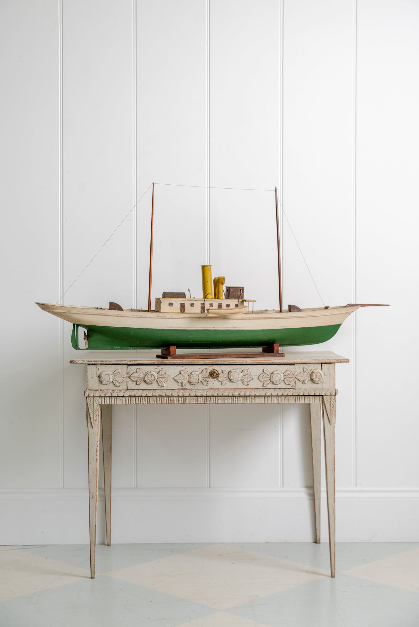 Scratch-Built Model of a Steam Ship